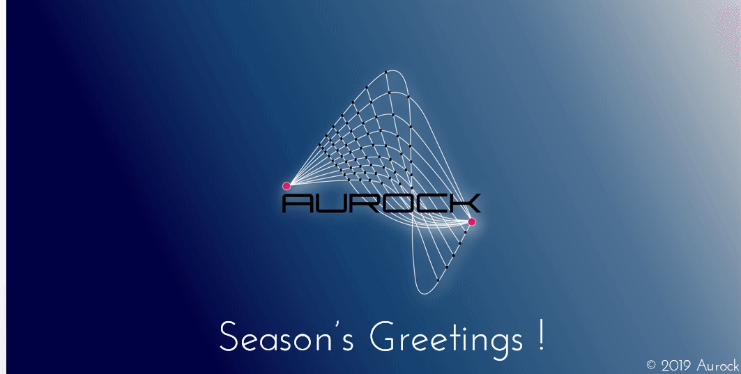 Aurock Season's Greetings Animated Gif