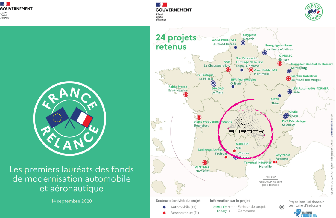 Aurock Laureat Plan Relance Aéro